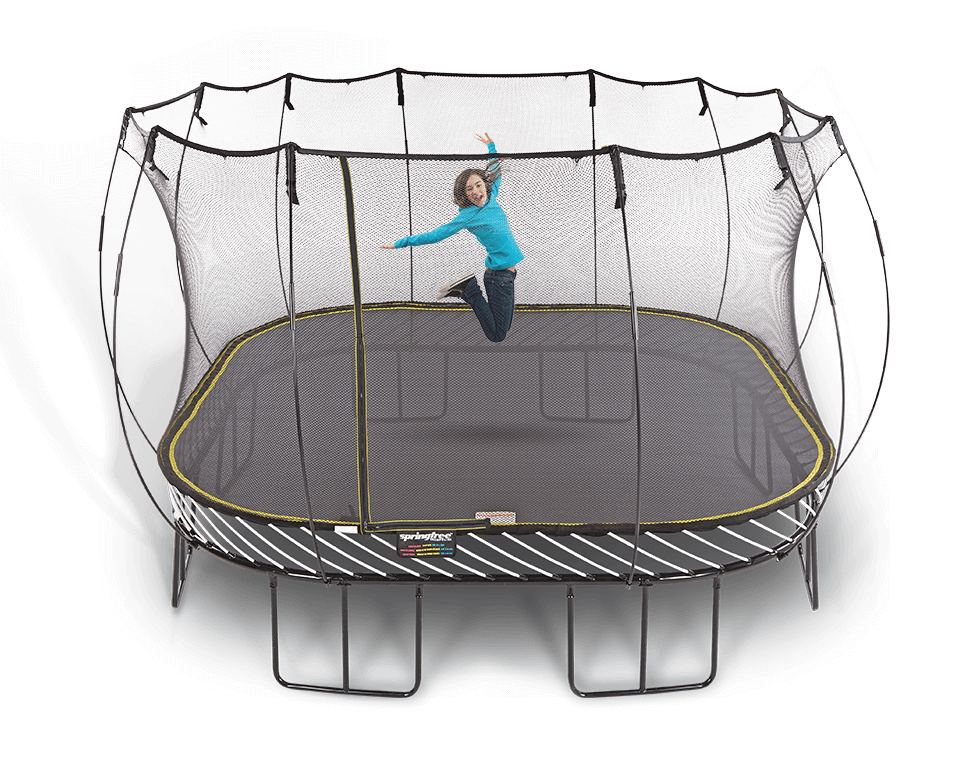Jumbo Square TRAMPOLINE – Backyard Specialists