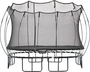 Large Square TRAMPOLINE Backyard Specialists